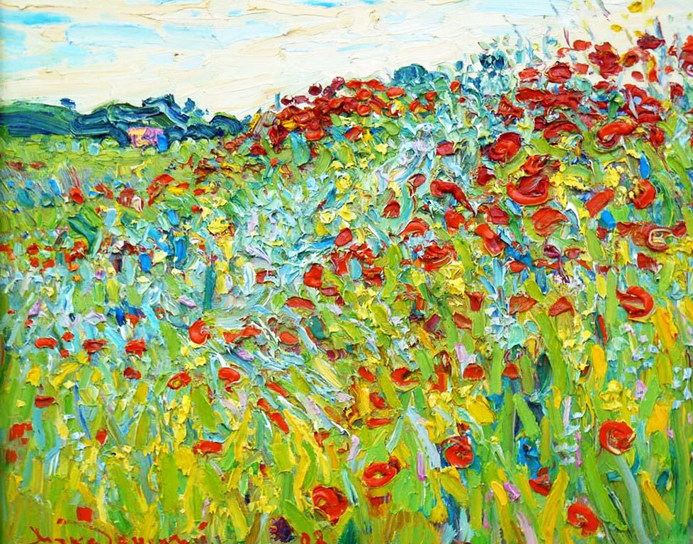 «Маки». 2008. Полотно, олія